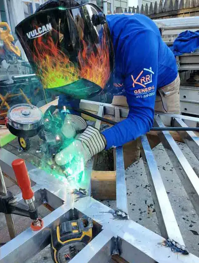 KRR General Contractor welding and metalwork services - professional craftsmanship in Northern NJ