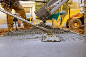 concrete installation